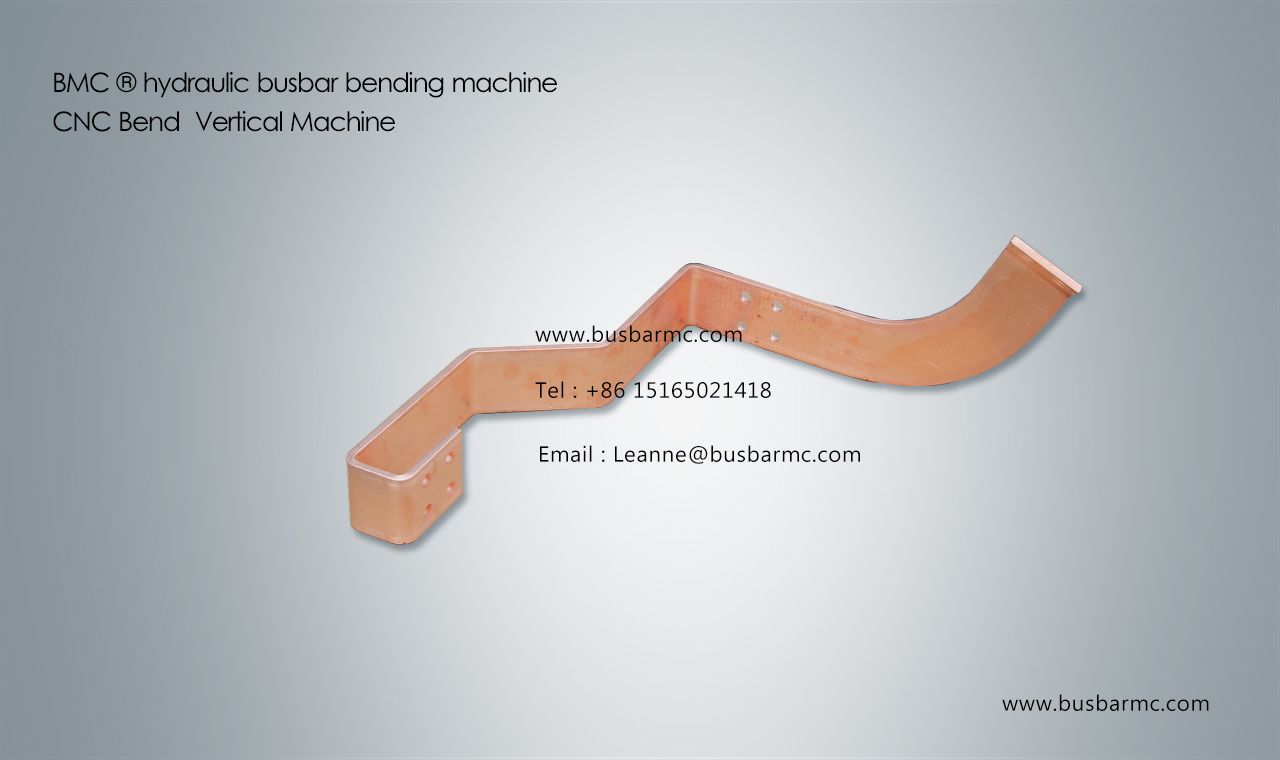Copper busbar Vertical bending samples