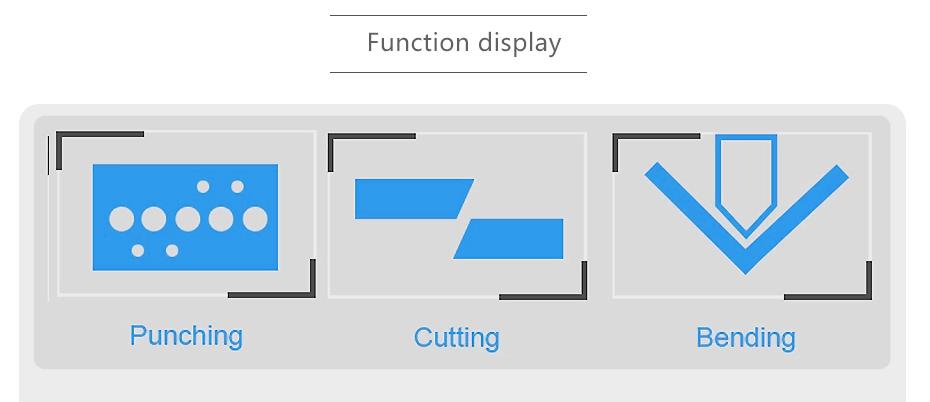 máy uốn cắt đột thanh cái thủy lực