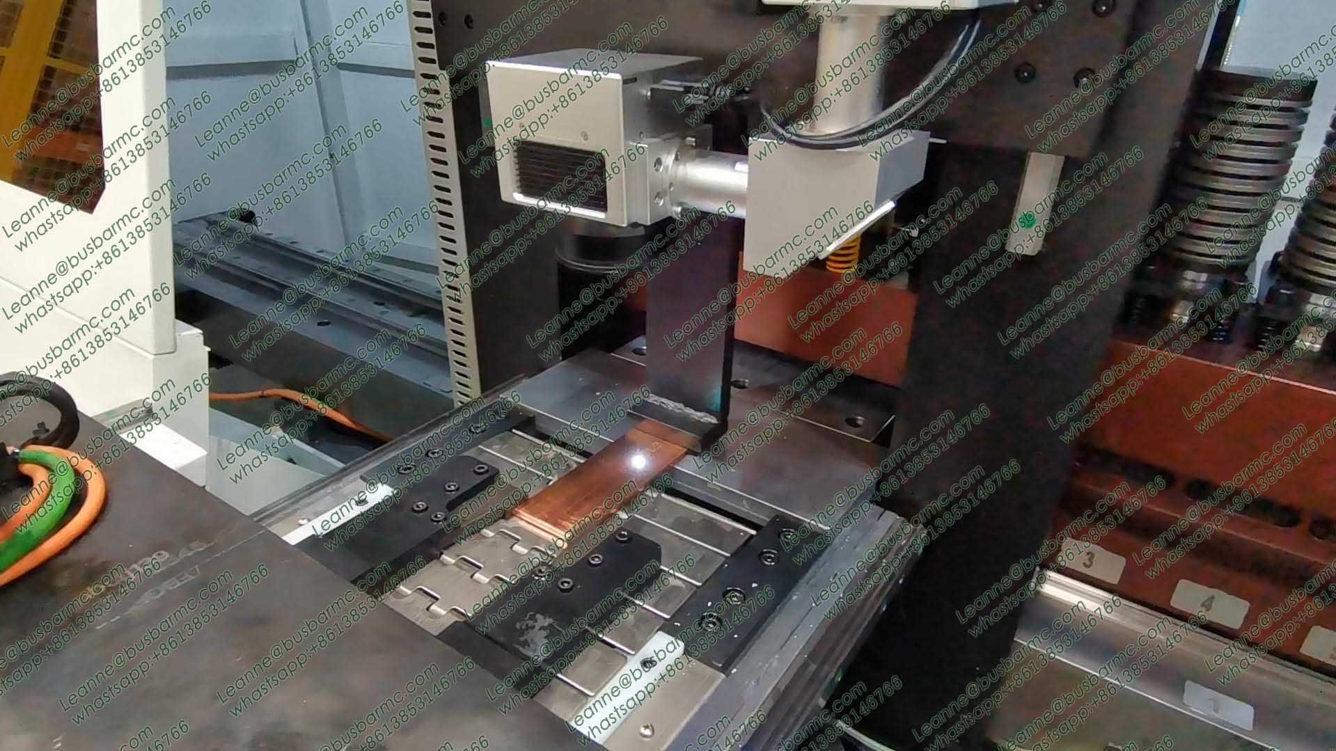 Hệ thống đánh dấu laser thanh cái đồng